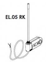 EL. topné těleso ELVL 300 W - regulátor teploty se sušením, bílé   EL.05RK300